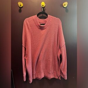 EUC oversized mauve Aerie sweater